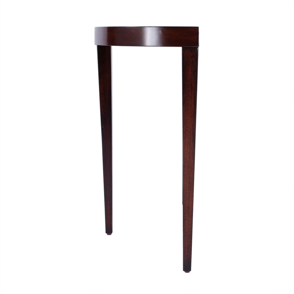Traditional Burl Console Table U681
