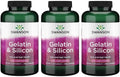 Gelatin and Silicon-Collagen Proteins 200 Capsules 2 Pack J9357