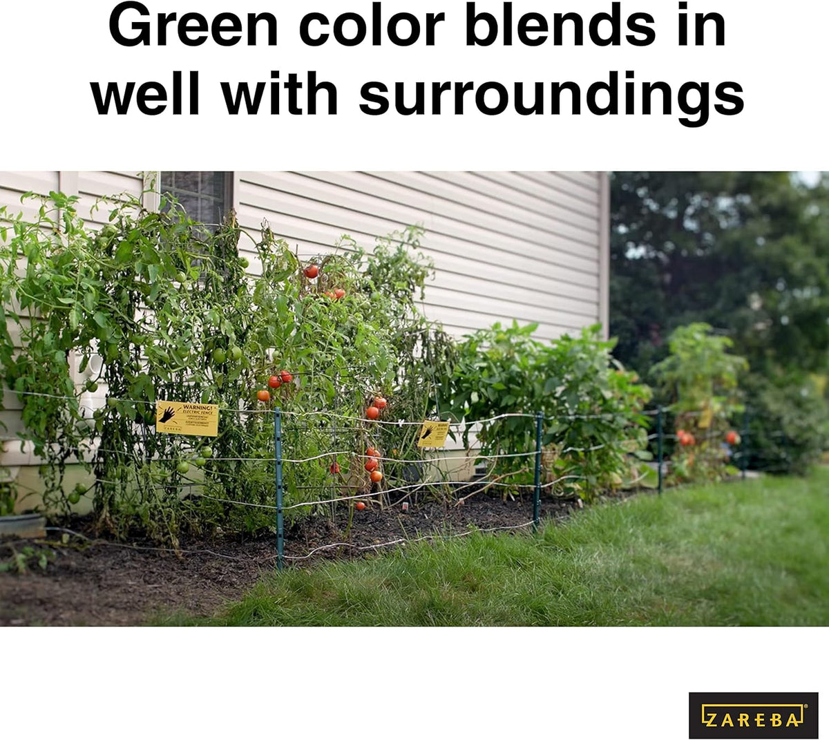Green Garden Post for Fence (25 Pack), 30" Pack of 2 Y3433