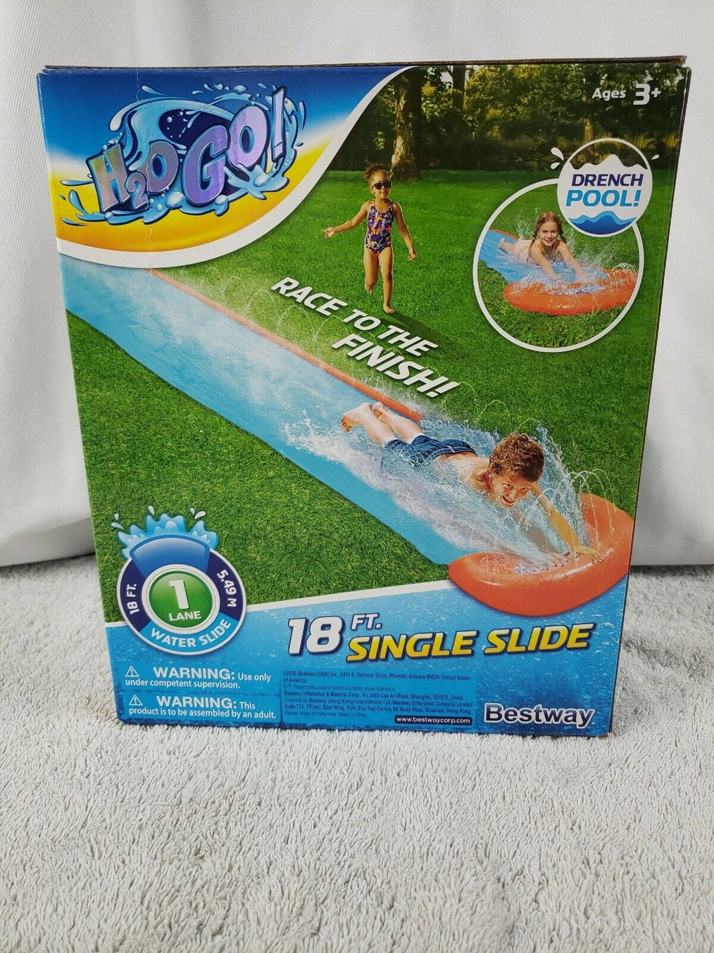 18ft Single Water Slide N33197