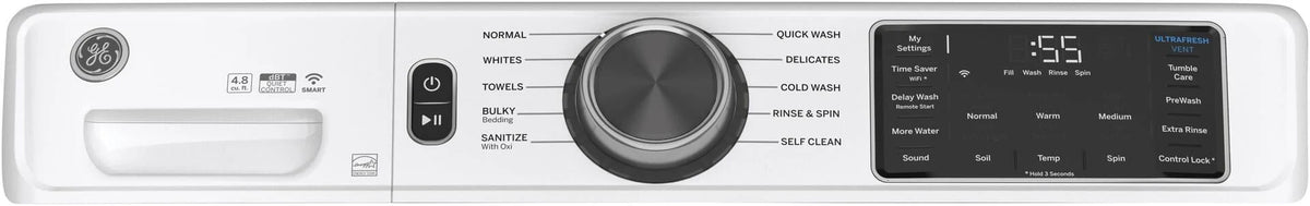 White Front Loading Washer H6036