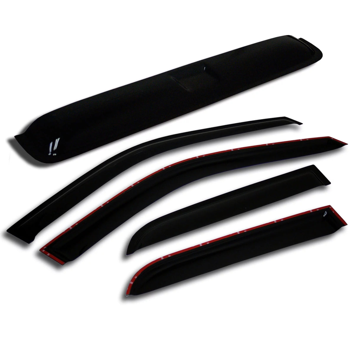 Window Visor and Sunroof Outside Mount 5 Pcs Set T695337