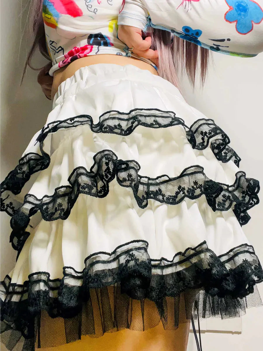 Black & White Tutu Skirt Z62464