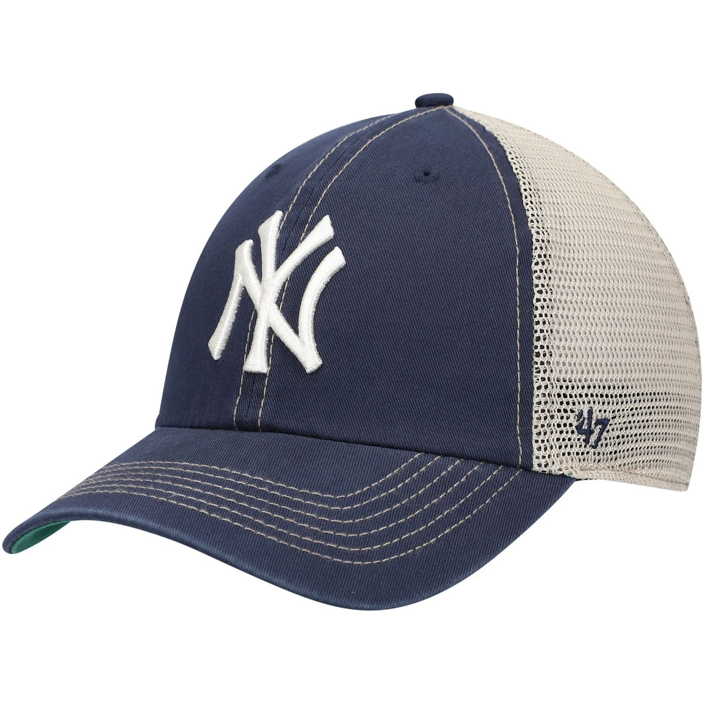Men's Navy Trucker Snapback Hat C1237