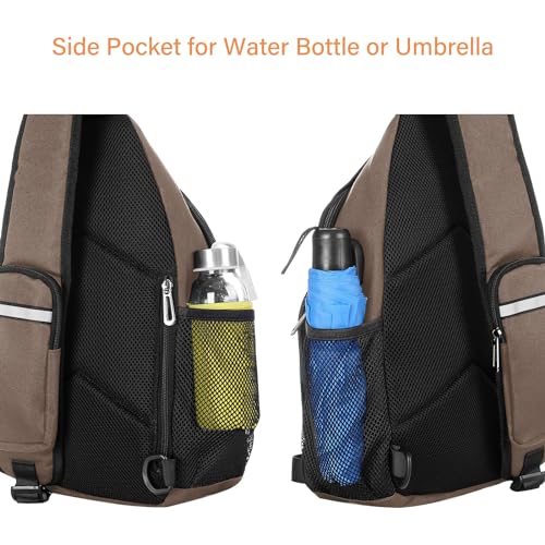 Sling Backpack Bag with USB Charging Port Z27402