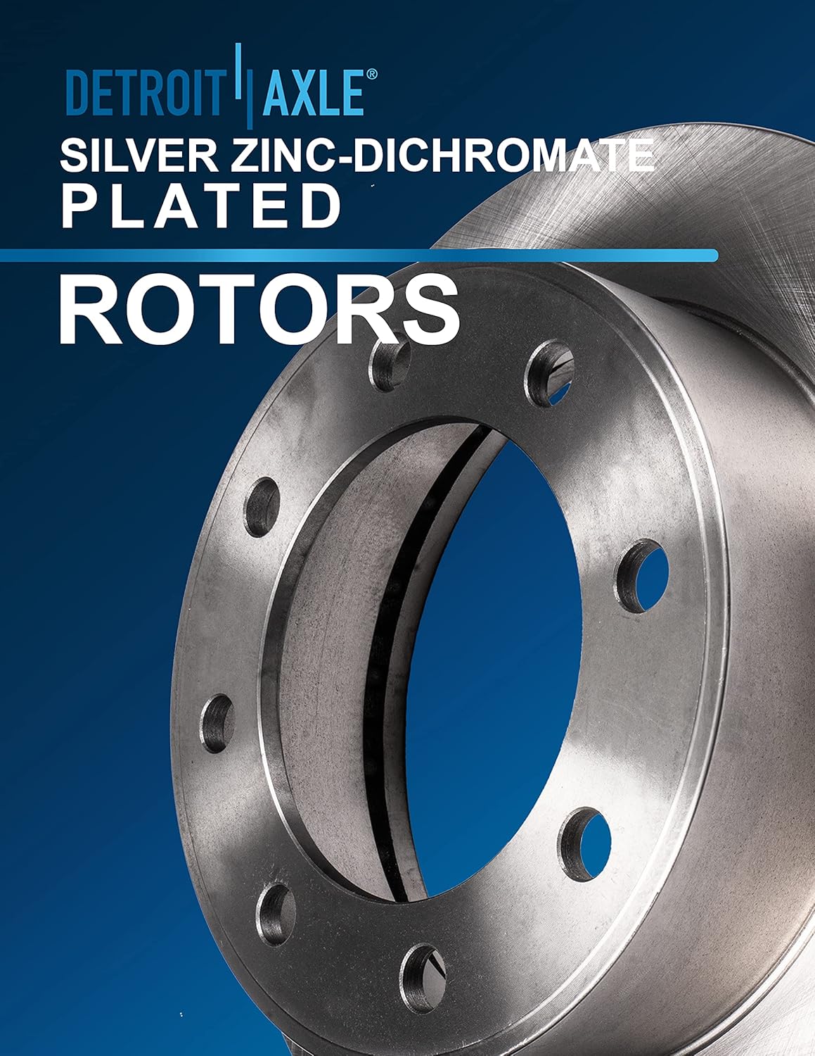 Rear Disc Rotors and Brake Pads 4pc Set H99766