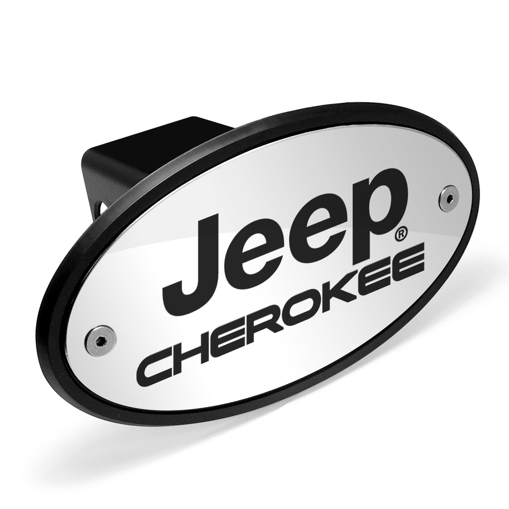 Chrome Metal Plate Tow Hitch Cover A6648