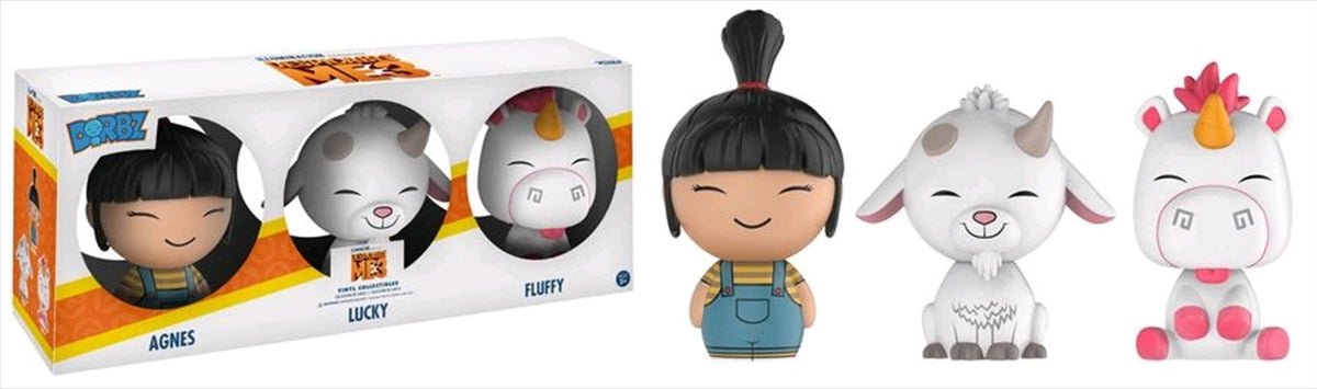 Agnes, Lucky & Fluffy 3-Pack J129
