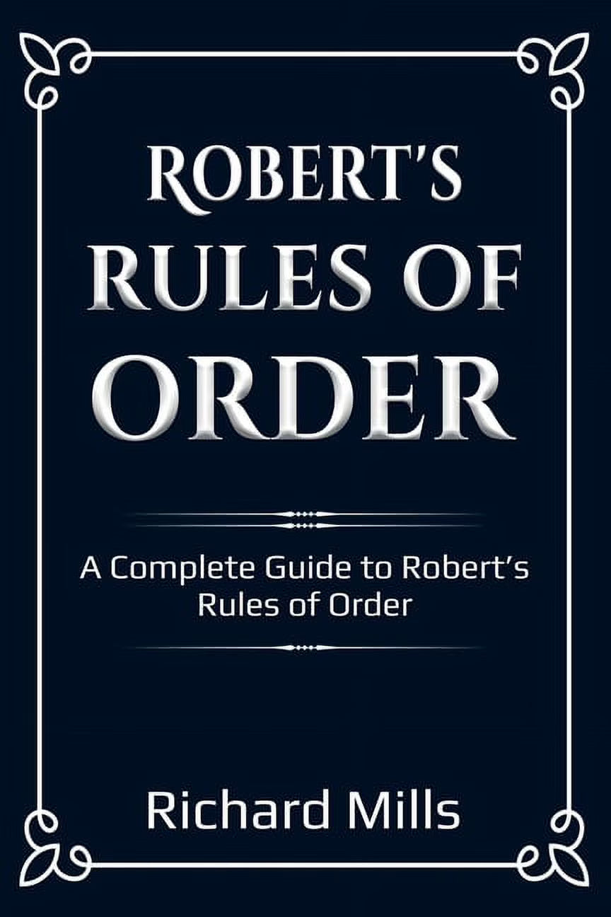 Robert's Rules of Order (Paperback) N116953