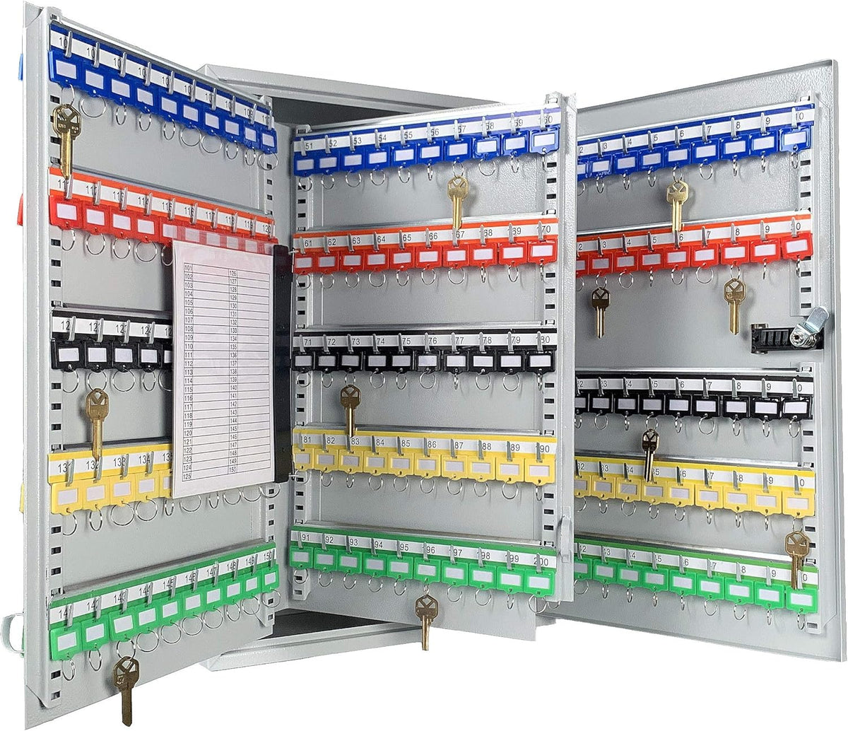 Adjustable Combination Lock Key Cabinet Grey Q798