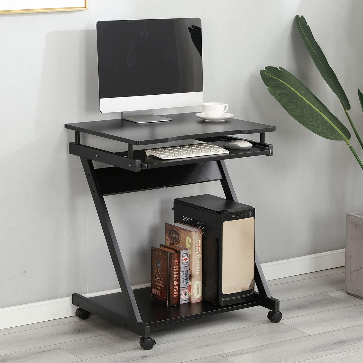 Mobile Laptop Cart with Keyboard Tray H440