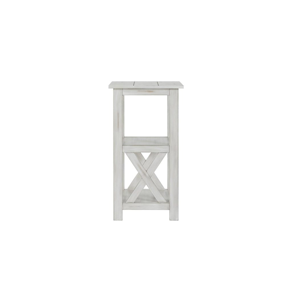 White Wash Bookcase X2876