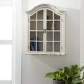Wood Metal Wall Cabinet R22862