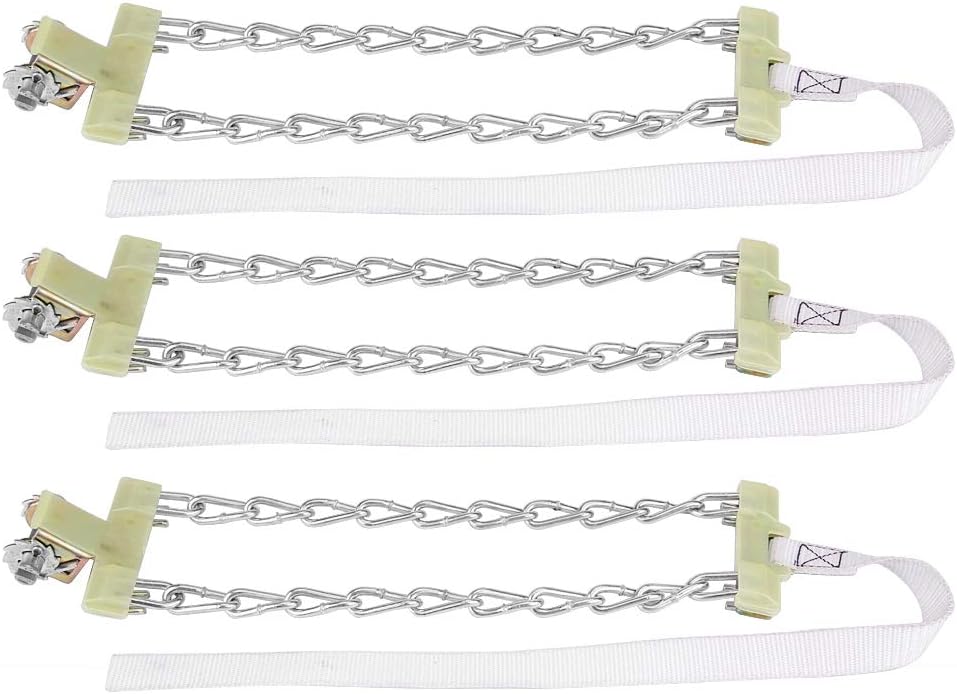 3pcs Steel Tire Chain for Car Truck SUV E54477