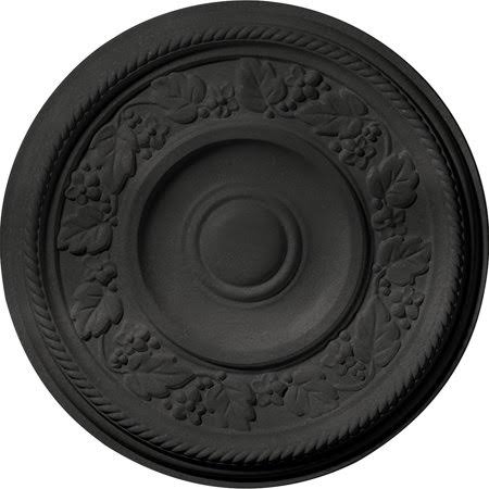 Hand-Painted Pewter Ceiling Medallion L8456
