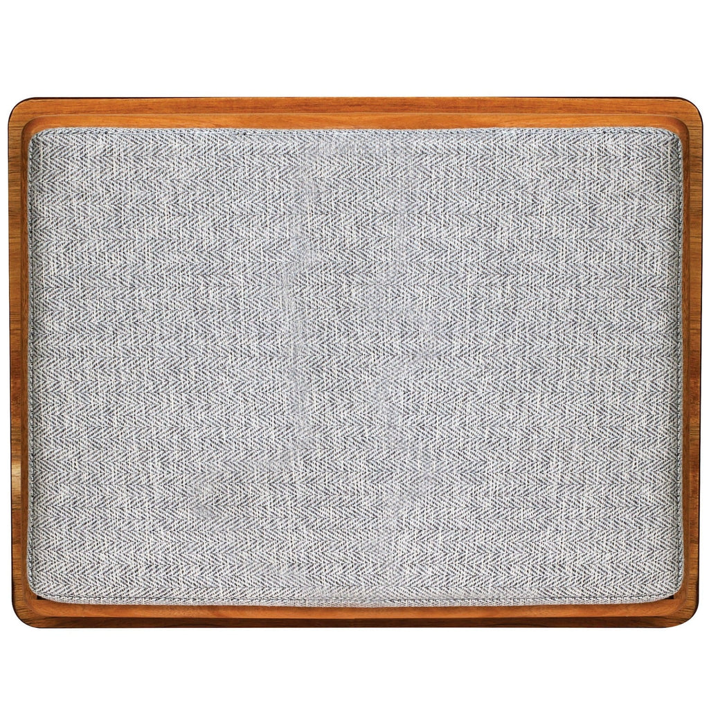 Natural Acacia Wood Lap Desk with Storage D883061