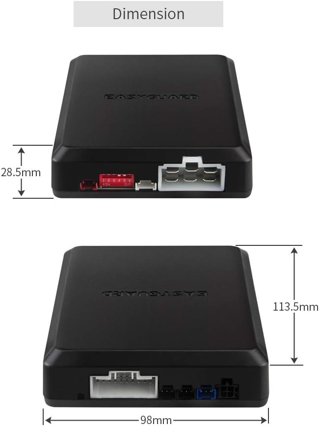 Rolling Code Car Alarm System with Keyless Entry Push Start N91878