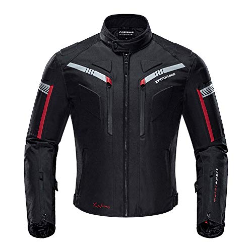 Waterproof Motorcycle Jacket with Armoured Protective Gear P485225