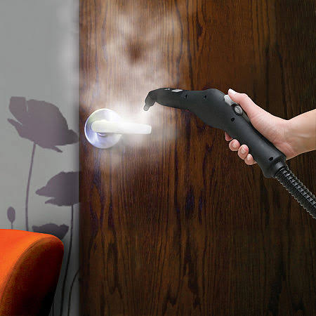 White Canister Steam Cleaner J8942