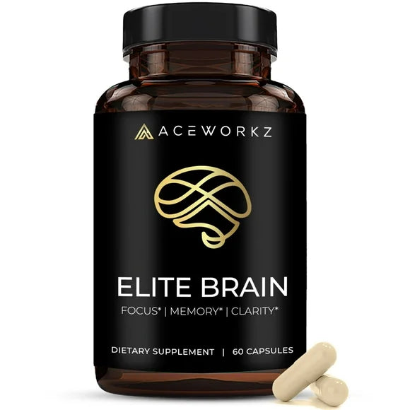 Caffeine-Free Nootropic Brain Supplement 60 Capsules K239688