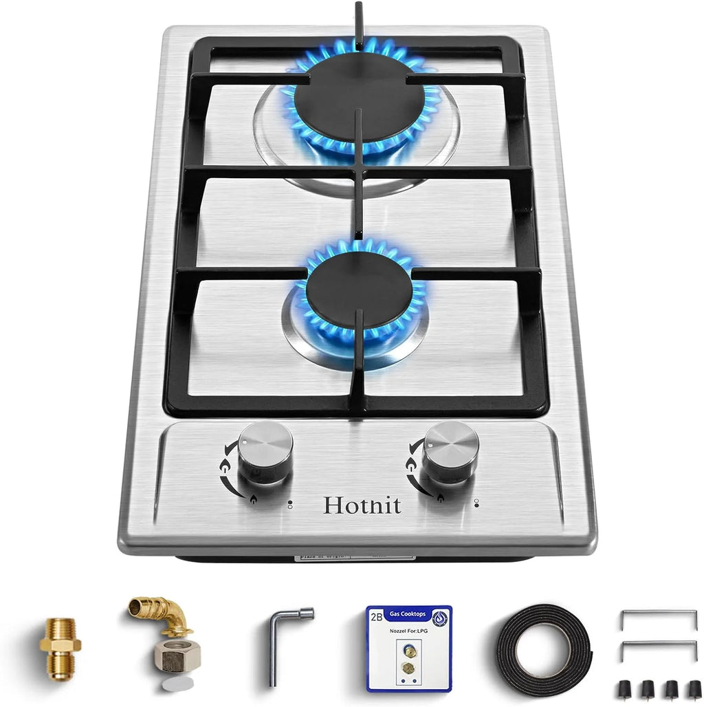 30" 5 Burner Built-in Stainless Steel Gas Cooktop S6347