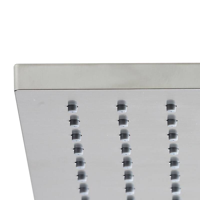 8 in. Brushed Nickel Rain Shower Head K9453