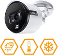 4K Analog Security Bullet Camera with Color Night Vision C95247