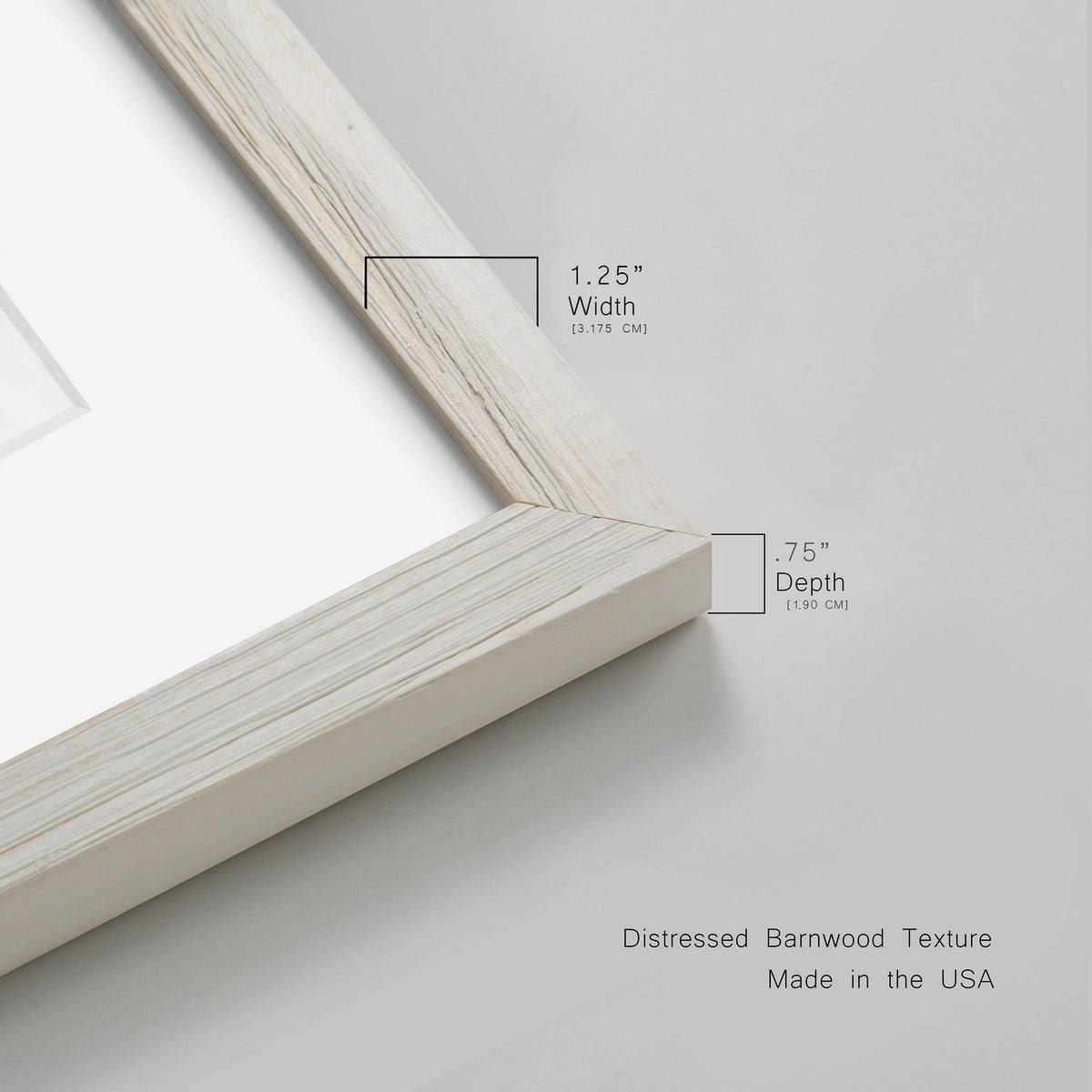 Premium Framed Canvas - Grey S465
