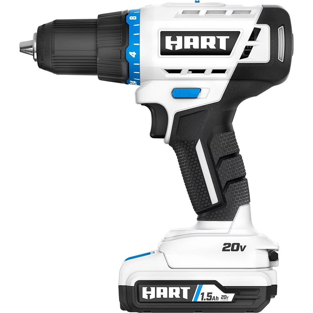 Cordless 1/2-inch Drill/Driver Kit with 2 Batteries G360