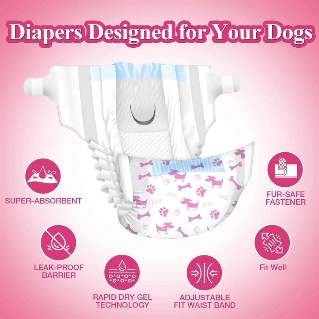 Disposable Female Dog Diapers Super Absorbent J133007
