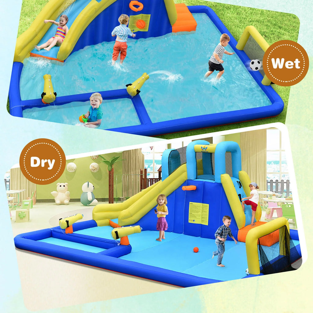 Inflatable Climbing Wall Water Slide Bounce House W25235