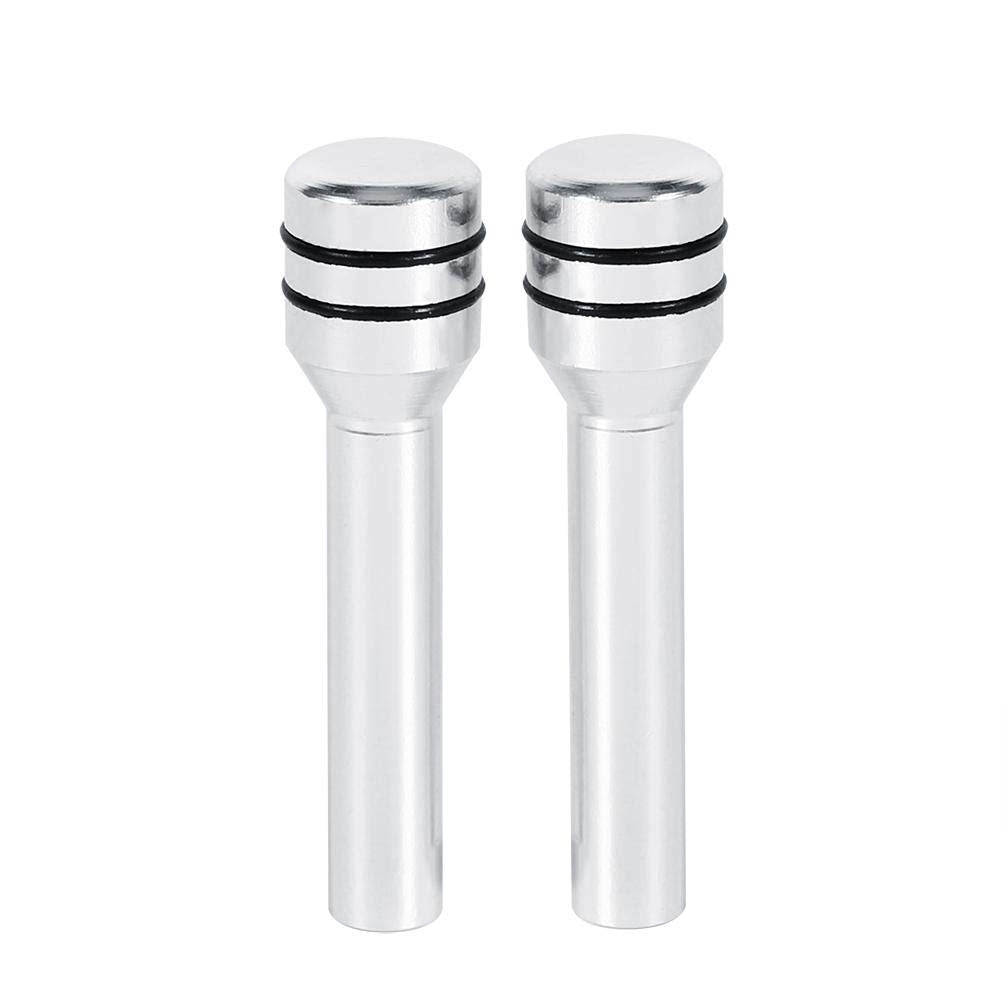 2PCS Aluminum Interior Door Lock Knob Pack of 2 F66134