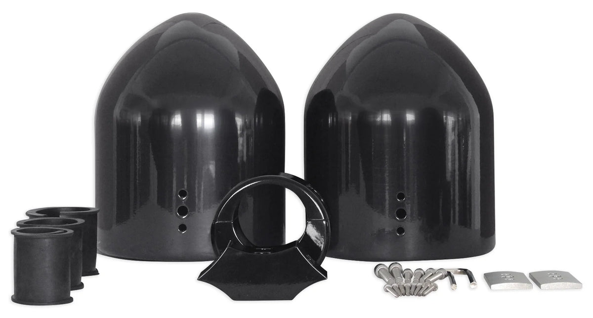 Black Marine Boat 6.5" Wakeboard Tower Speakers M18561