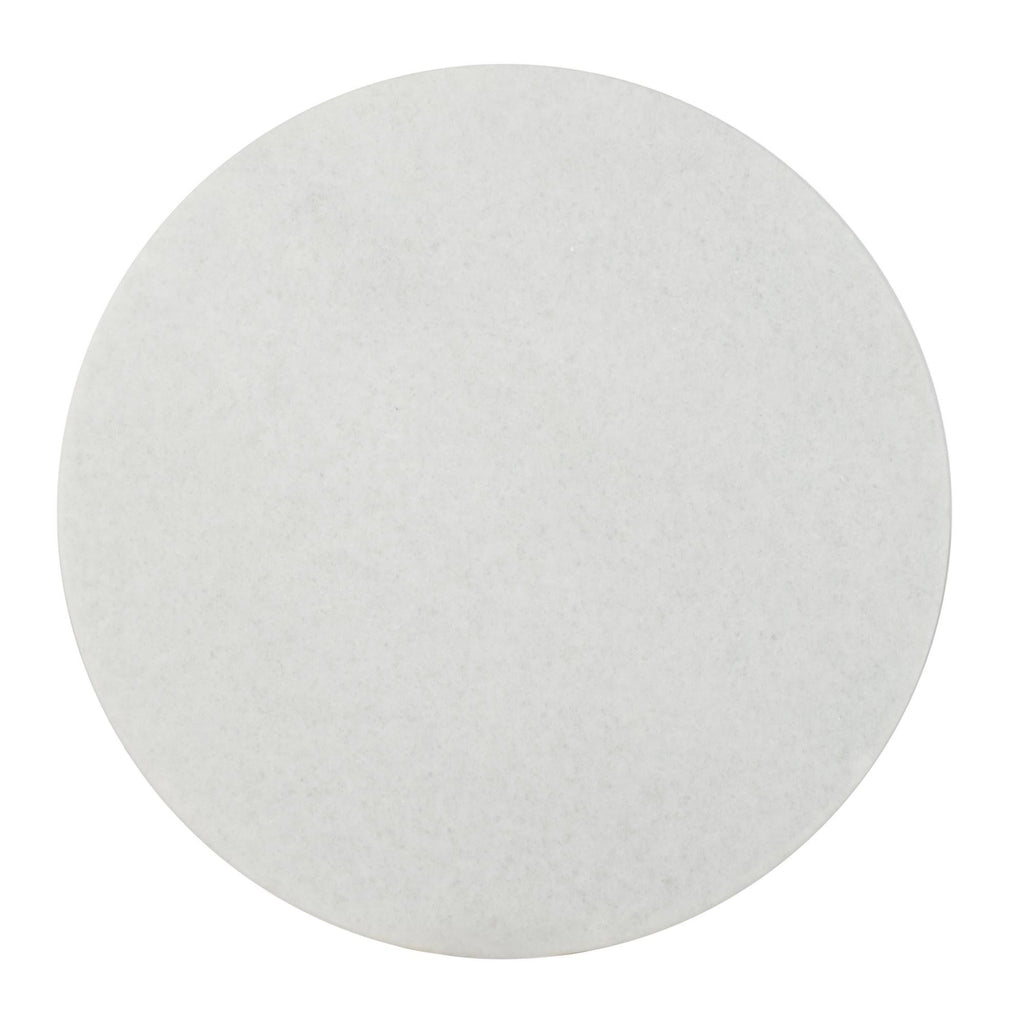 Gold White Accent Table G789