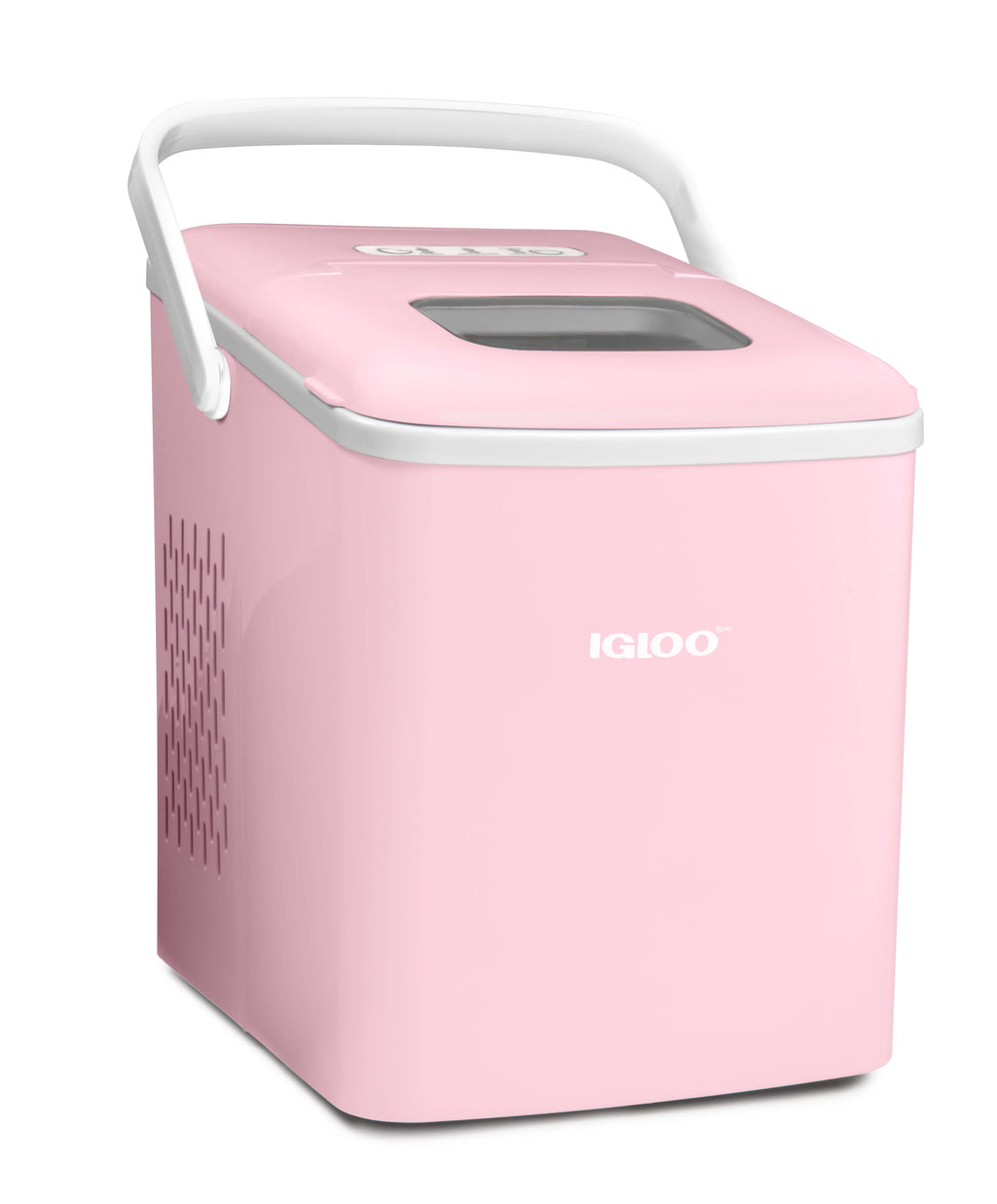 Portable Countertop Ice Maker Machine with Handle, Pink A448877