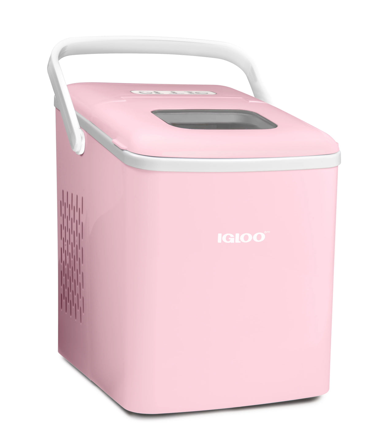 Portable Countertop Ice Maker Machine with Handle, Pink A448877