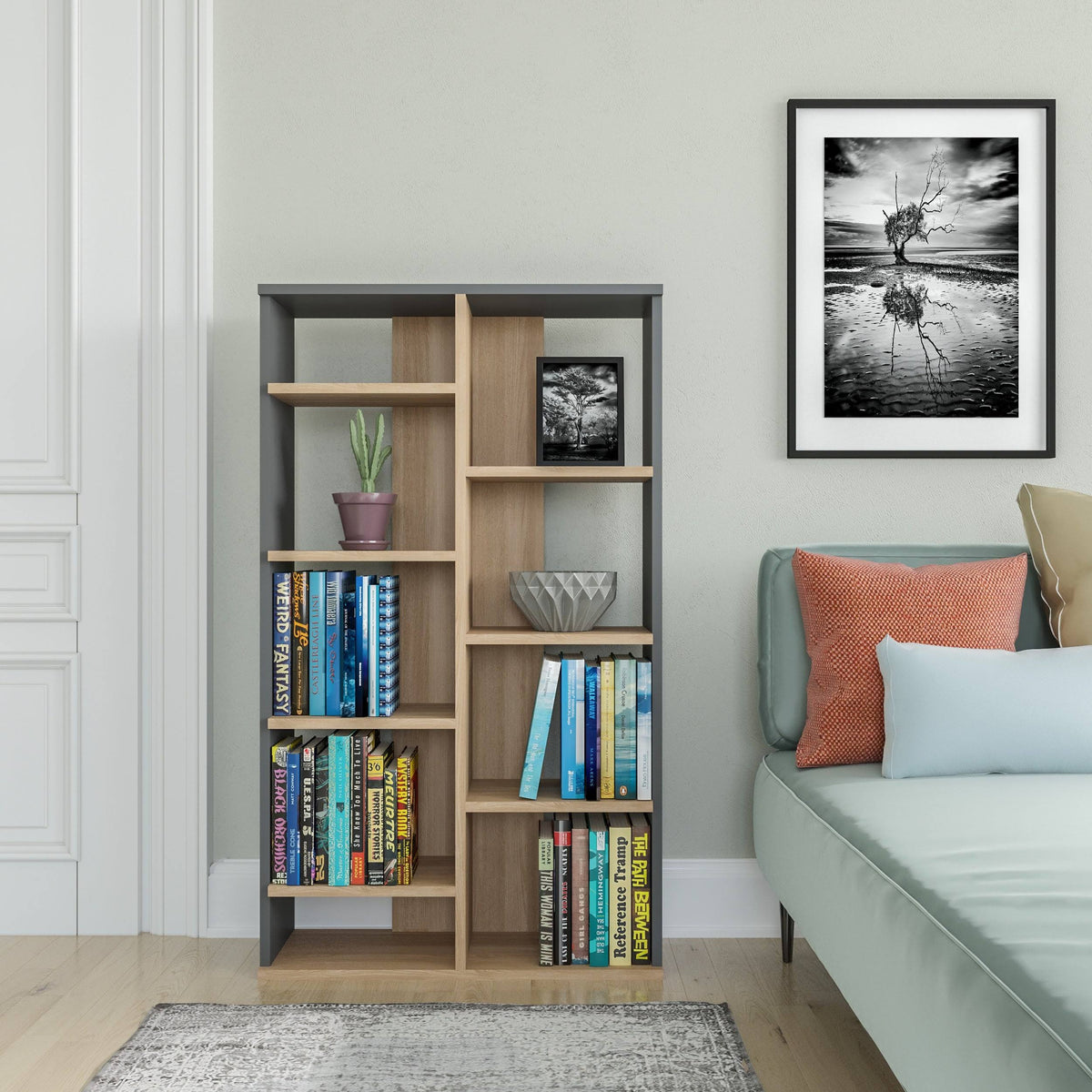 Modern Bookcase H6990