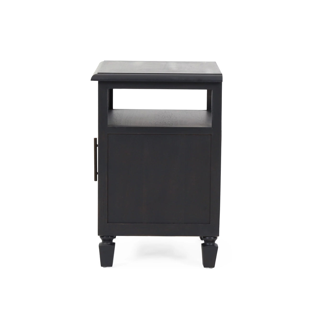 Acacia Wood and Cane Nightstands Set of 2 U696