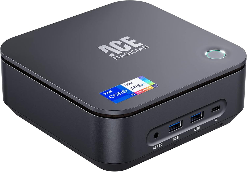 Mini PC with Speaker, Windows 11 Pro Core i5 1135G7, 16GB RAM 512GB SSD, 8K UHD WiFi6 BT5.2 Small Tower Computer K93984