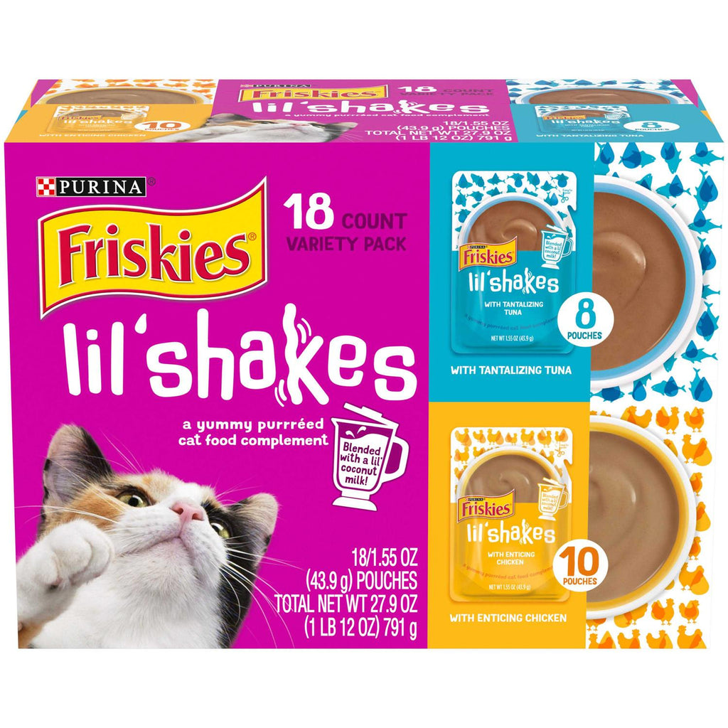 Pureed Cat Food Topper Variety Pack With Chicken and Tuna B376