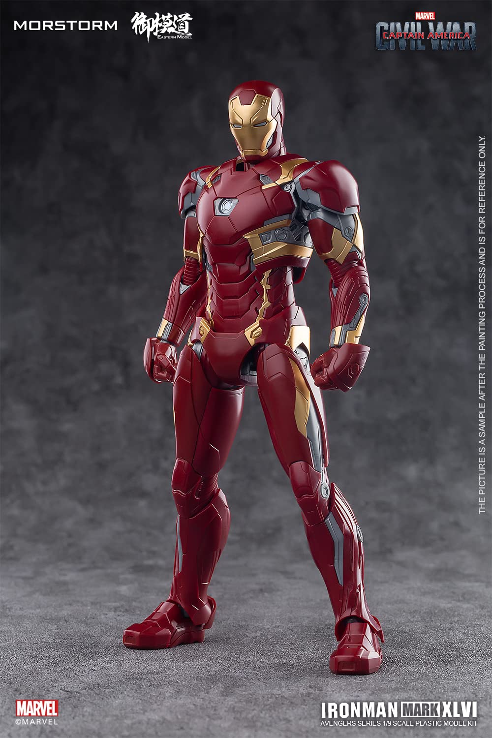 1/9 Scale Tony MK46 Action Figure Model Kits W802207
