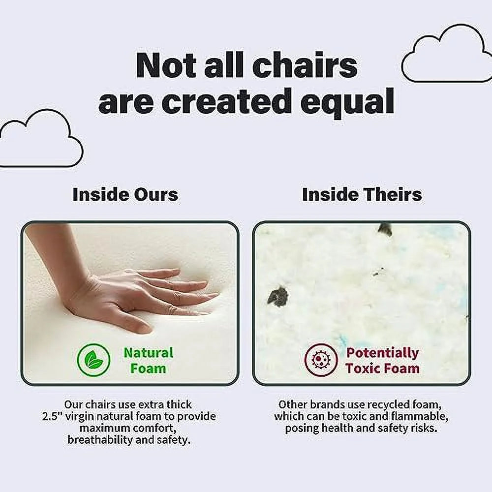 Velvet Tufted Desk Chair with Gold Base M6894