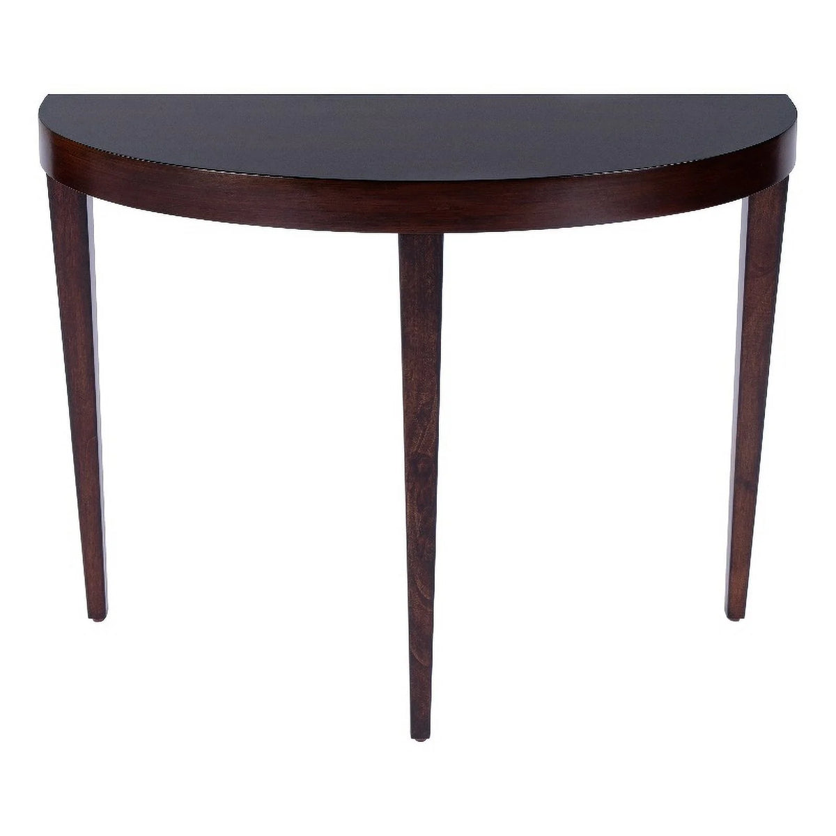 Traditional Burl Console Table U681