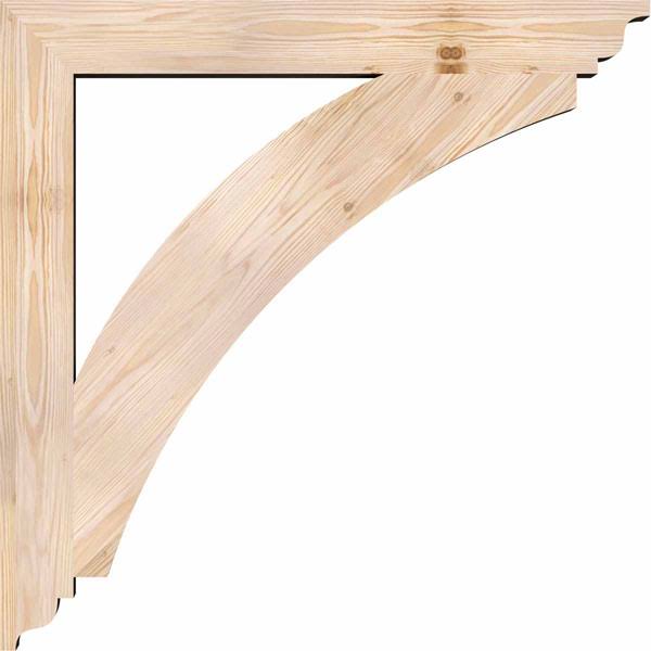 Douglas Fir Smooth Bracket H2482