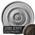 Floral Hand-Painted Stone Ceiling Medallion L869001